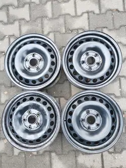 Set di Ruote in Acciaio Volkswagen 15" 5x112 ET 47