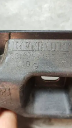 RENAULT SCENIC III Glissière de Pare-chocs Gauche Droite Avant OEM