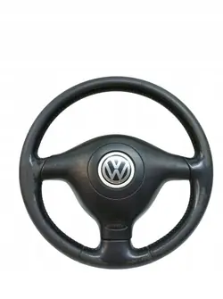 Begagnat 3-Ekigt Läderratt för VW Golf IV