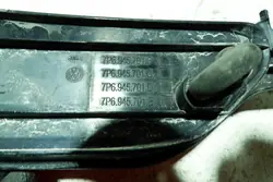 Vänster Bakre Halogenlampa VW Touareg 2012 OEM 7P6945701F