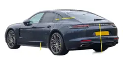 Painel lateral traseiro esquerdo Porsche Panamera 971 OEM