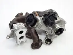 OEM 9885976 9885974 Bi-Turbo för BMW 1 F70 118D 2.0D B47