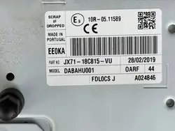 Lector Radio Navegación JX71-18C815-VU Ford Focus MK4