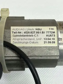 Audi A7 S7 2011-2014 Linker kofferbakscharnier OEM 4G8827851B