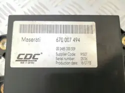 Maserati OE Fjädringsstyrningsmodul 670007494