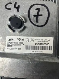 ECU Motor OEM 9818160080 para Peugeot Citroen 1.2 THP