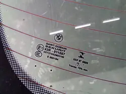 Vitre arrière BMW OE JUR216807 pour Série 4