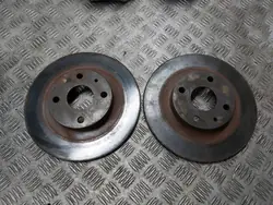 OEM 45456 Jarrulevyt + Palat + Puristimet Takaosa Set