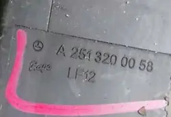 Distribuidor Suspensão Mercedes-Benz OEM A2513200058