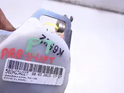 Säkerhetsbälte höger bak OEM 96700778XX för Peugeot