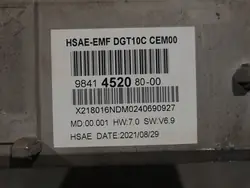 Kosketusnäyttö OEM 9841452080 Peugeot 208 II:lle