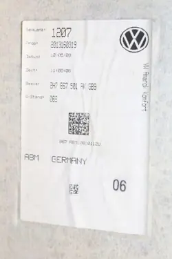 VW AMAROK Innertak OEM 2H7867501AK - Begagnat skick