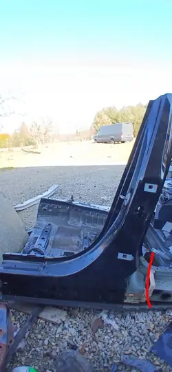 BMW 3 G20 G21 Vasen Kynnys OEM Käytetty Osat