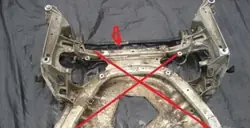 BMW E60 E61 Front Stabilizer Bar 32106858738