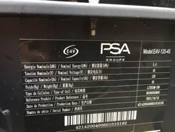 Batería Citroen Ami OEM 9843707980 - Usada