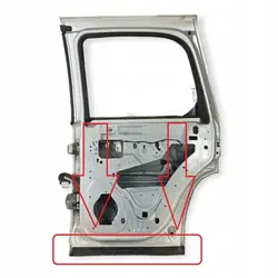 Untere Türdichtung Rechts Hinten OEM für Tahoe/Yukon/Escalade