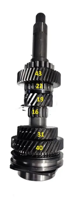 Eje de entrada 117.15 para Mitsubishi Lancer EVO X 6DCT470