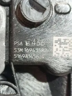 PSA163436 Poignée intérieure arrière gauche Peugeot Partner