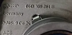 Base de rodillo tensor 2.0 FSI Audi A4 B6 OEM 06D109361B