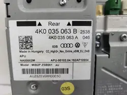 Unidad MIB Audi 4K0035063B para A6 C8 - OEM Usado