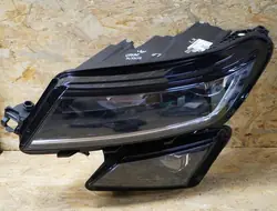 Farol dianteiro esquerdo 566941015F Skoda Kodiaq 2016-