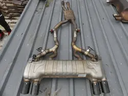 BMW M2 F87 Avgasljuddämpare OEM 8071806 Svarta Spetsar