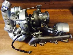 Turbocompresor Mercedes C E S CLS SLK GLK 2.1 2.2 CDI A6510904580