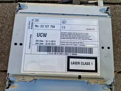 Módulo Radio Navegación OEM 23127750 para Opel Astra J