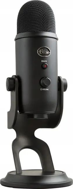 Microfono USB Blue Yeti Blackout
