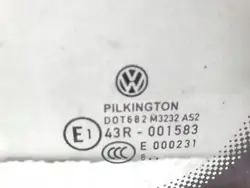 Vitre latérale gauche arrière VW Caddy III OEM 43R001583AS2000231