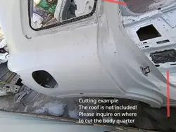 Mercedes-Benz EQS SUV 2023 Rear Right Quarter Panel OEM 294403