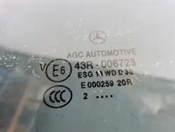 OEM 16775069647 Linke Heckscheibe Mercedes C-Klasse