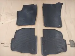VW Polo gummimattor OEM 6Q1862436 6Q0061511