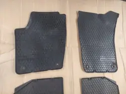 VW Polo Rubber Floor Mats OEM 6Q1862436 6Q0061511