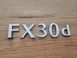 Emblema maletero trasero Infiniti FX FX30 FX30d OEM 90896-1DR1A