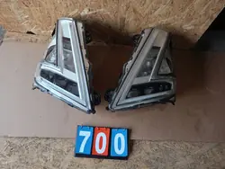 LED Ajovalo Musta Oikea Vasen Volvo FH5