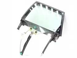 Moldura + Mecanismo da Janela Traseira Esquerda Audi A3 8P