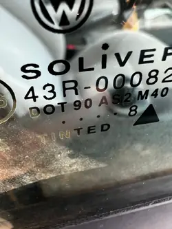 Vitre Portière Avant Droite OEM VW Passat B5 Passager