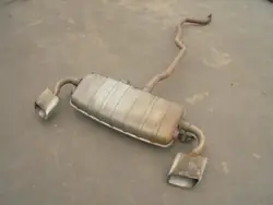 Silencieux Echappement Porsche OE OEM 2012 Cayenne II 7P