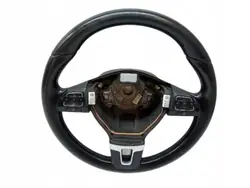 Volante Multifunção de Couro Original VW Passat B6