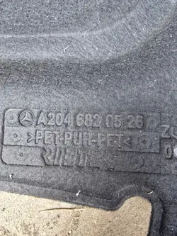 Aislamiento de capó Mercedes-Benz C W204 OEM A2046820526
