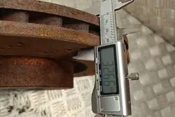 Voorste linker remschijf MERCEDES-BENZ SLK (R172) A0004211612