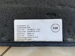 OEM 4H4863011L Beige Velours-Fußmatten Vorn und Hinten