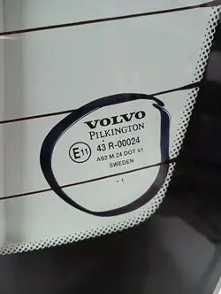Vitre arrière OEM 00024 pour Volvo S60 Berline (2000-2010)