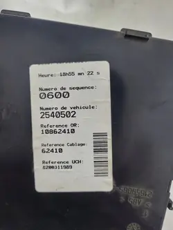 RENAULT CLIO II LIFT Module UCH Contrôleur 8200311989