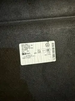 Prateleira de bagageira OEM 5H6867769A para VW Golf VIII 2019+
