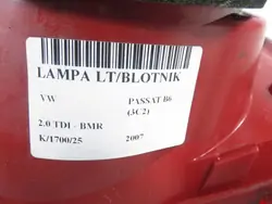 Linke Rückleuchte Volkswagen Passat B6