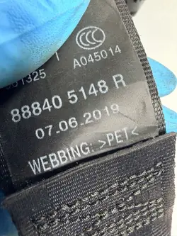 OEM 888405148R Bältesspännare Set Bak - Renault