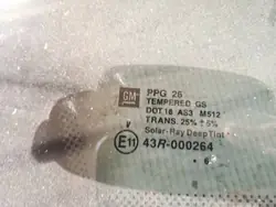 OEM as3 EIS-2051482 Opel Meriva Hecklinks Viertelscheibe