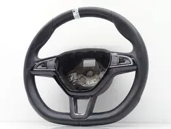 Volant Multifonction en Cuir Skoda Octavia III